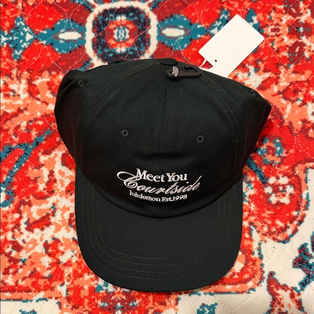 lululemon athletica dark green Embroidered Cap meet you courtside